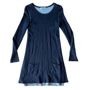 Kokun XS Cashmere Sweater Dress Layered